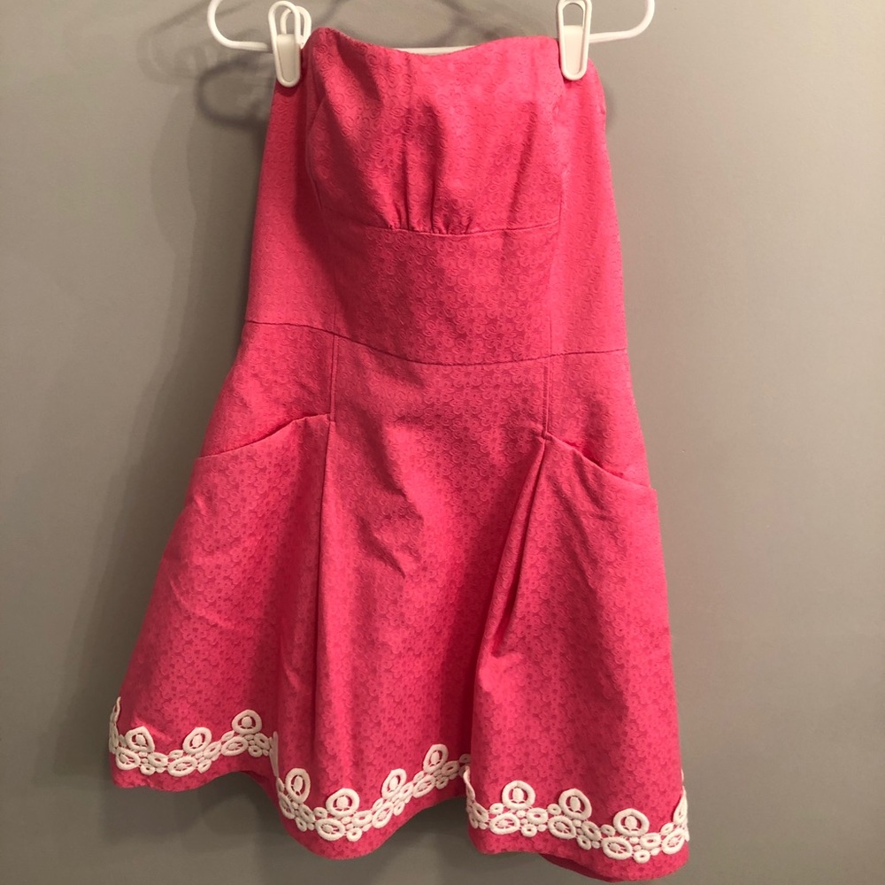 Strapless Lilly Pulitzer dress